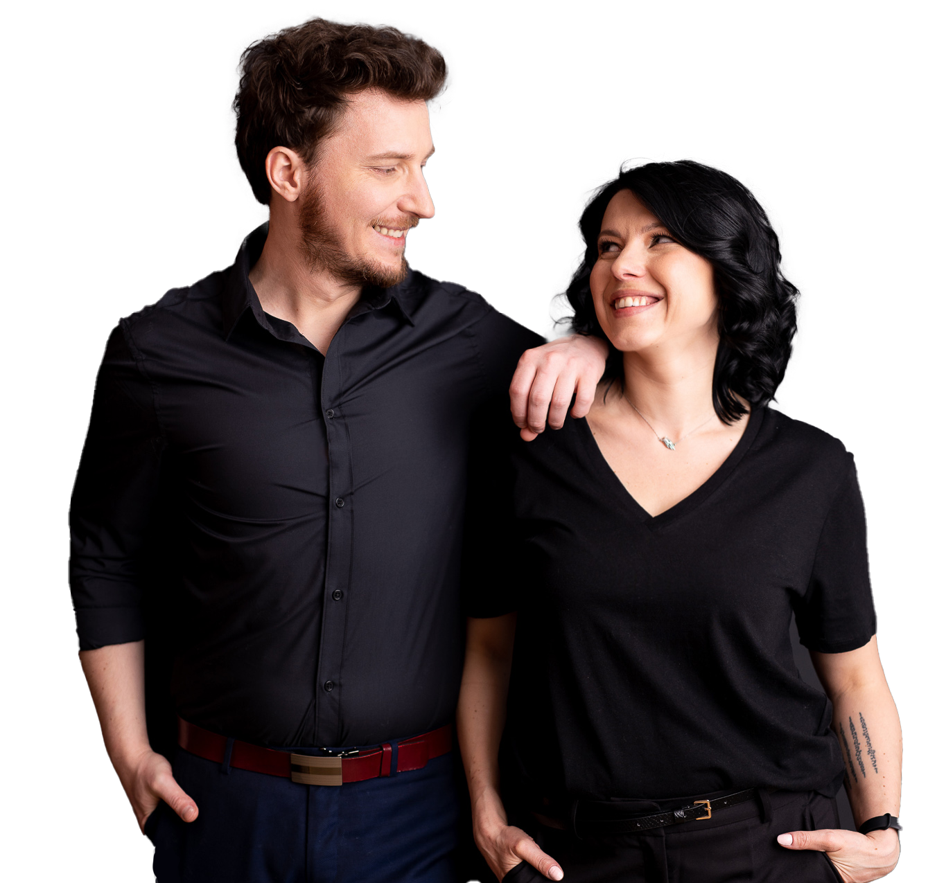 Anna Ziętara i Dariusz Mierzejewski – duet kreatywny Rise Up Team specjalizujący się w montażu, marketingu i strategii online